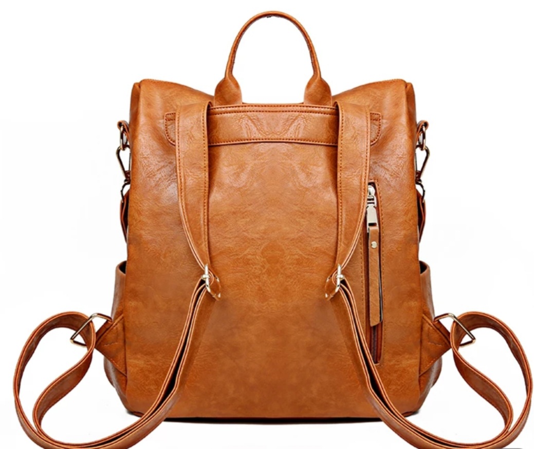 Brown Backpack - Zoelie Boutique