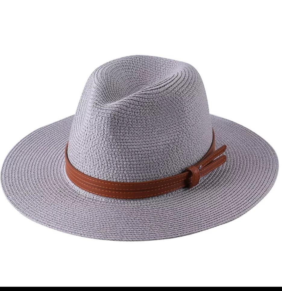 Gray Fedora Hat - Zoelie Boutique