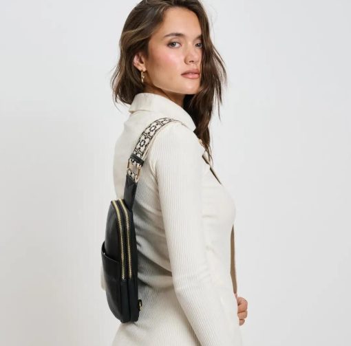 Zuri Sling Bag- Black - Image 3