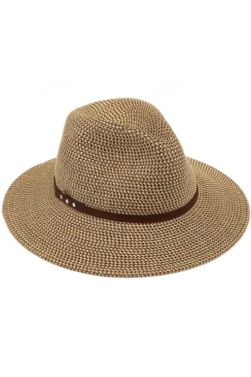 Panama Hat- Grey Heather - Image 3