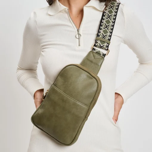 Zuri Sling Bag- Green