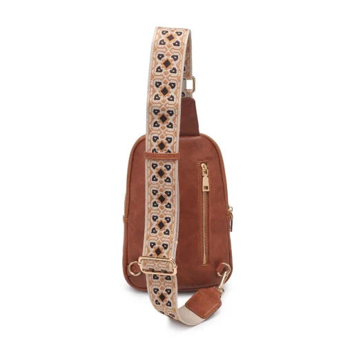 Zuri Sling Bag- Brown - Image 3