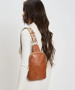 Zuri Sling Bag- Brown