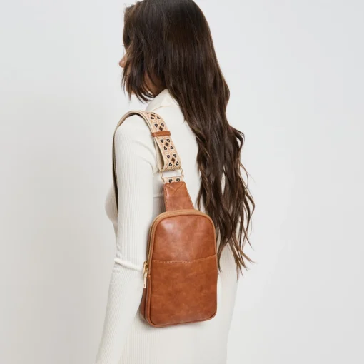 Zuri Sling Bag- Brown