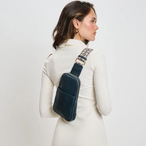 Zuri Sling Bag- Midnight Blue