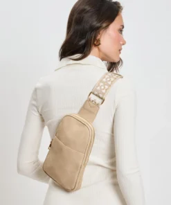 Zuri Sling Bag- Tan