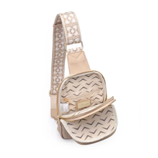 Zuri Sling Bag- Tan - Image 4