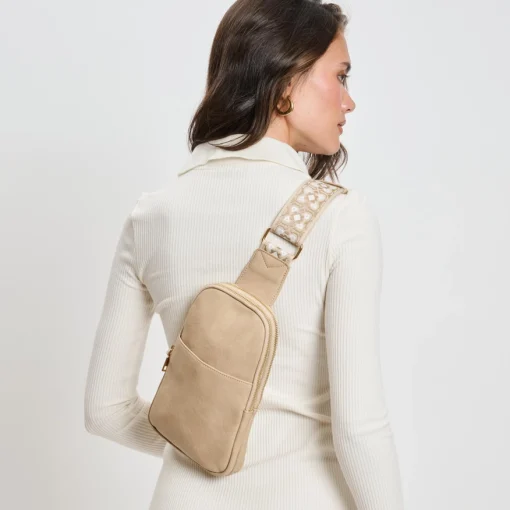 Zuri Sling Bag- Tan